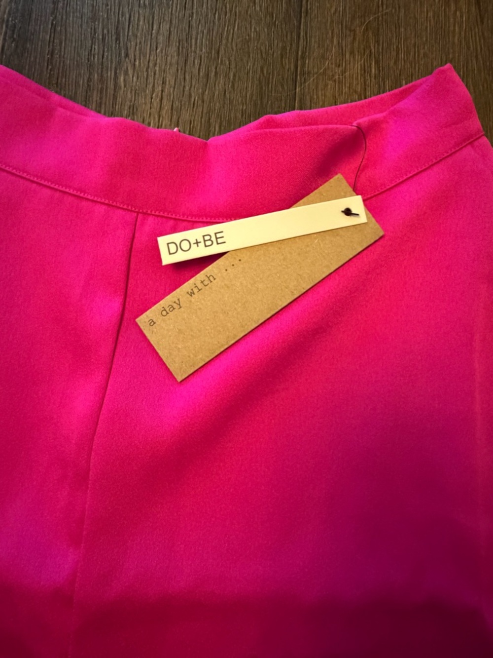 NWT Do + Be Collection Hot Pink Coastal Cowgirl Flare Shorts Size  Small - Picture 3 of 10
